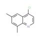 4-Chloro-6,8-dimethylquinoline (CAS 196803-72-2) - chemical structure image