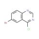 4-Chloro-6-bromoquinazoline (CAS 38267-96-8) - chemical structure image