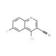 4-Chloro-6-fluoro-quinoline-3-carbonitrile (CAS 886362-73-8) - chemical structure image