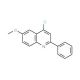 4-Chloro-6-methoxy-2-phenylquinoline (CAS 50593-72-1) - chemical structure image