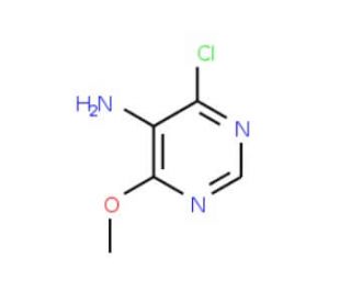 4-Chloro-6-methoxy-pyrimidin-5-ylamine (CAS 15846-19-2) - chemical structure image