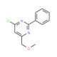 4-Chloro-6-methoxymethyl-2-phenylpyrimidine (CAS 325685-59-4) - chemical structure image