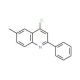 4-Chloro-6-methyl-2-phenylquinoline (CAS 18618-02-5) - chemical structure image