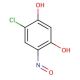 4-Chloro-6-nitrosoresorcinol (CAS 109755-36-4) - chemical structure image