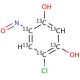 4-Chloro-6-nitrosoresorcinol-13C6 (CAS 953390-33-5) - chemical structure image