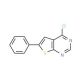 4-chloro-6-phenylthieno[2,3-d]pyrimidine (CAS 35970-79-7) - chemical structure image