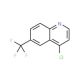 4-Chloro-6-(trifluoromethyl)quinoline (CAS 49713-56-6) - chemical structure image