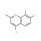 4-Chloro-7,8-difluoro-2-methylquinoline (CAS 288151-46-2) - chemical structure image