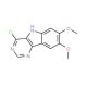4-Chloro-7,8-dimethoxy-5H-pyrimido[5,4-b]indole - chemical structure image