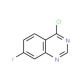4-chloro-7-fluoroquinazoline (CAS 16499-62-0) - chemical structure image