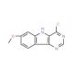 4-Chloro-7-methoxy-5H-pyrimido[5,4-b]indole - chemical structure image