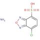 4-Chloro-7-sulfobenzofurazan ammonium salt (CAS 81377-14-2) - chemical structure image