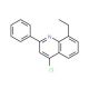 4-Chloro-8-ethyl-2-phenylquinoline (CAS 1155605-26-7) - chemical structure image