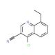 4-chloro-8-ethylquinoline-3-carbonitrile - chemical structure image