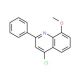 4-Chloro-8-methoxy-2-phenylquinoline (CAS 57183-54-7) - chemical structure image
