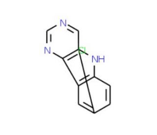4-Chloro-8-methyl-5H-pyrimido[5,4-b]indole - chemical structure image