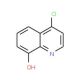 4-Chloro-8-quinolinol (CAS 57334-36-8) - chemical structure image