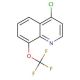 4-Chloro-8-trifluoromethoxyquinoline (CAS 40516-42-5) - chemical structure image