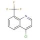 4-Chloro-8-(trifluoromethyl)quinoline (CAS 23779-97-7) - chemical structure image