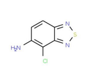 4-Chloro-benzo[1,2,5]thiadiazol-5-ylamine - chemical structure image