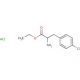 4-Chloro-DL-phenylalanine ethyl ester hydrochloride (CAS 52031-05-7) - chemical structure image