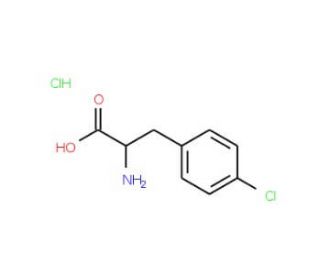 4-Chloro-L-phenylalanine HCl (CAS 123053-23-6) - chemical structure image