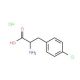4-Chloro-L-phenylalanine HCl (CAS 123053-23-6) - chemical structure image