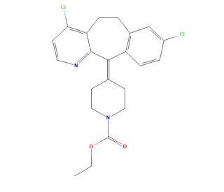 4-Chloro Loratadine (CAS 165739-83-3) - chemical structure image