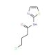 4-Chloro-N-(1,3-thiazol-2-yl)butanamide (CAS 37762-99-5) - chemical structure image