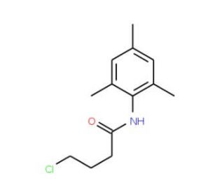 4-Chloro-N-(2,4,6-trimethyl-phenyl)-butyramide (CAS 121513-35-7) - chemical structure image