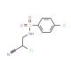 4-Chloro-N-(2-chloro-2-cyano-ethyl)-benzenesulfonamide (CAS 17260-63-8) - chemical structure image