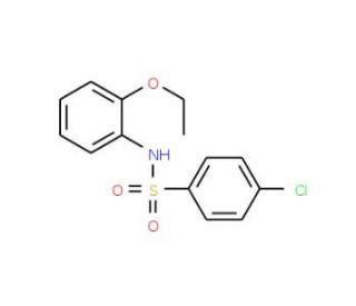 4-chloro-N-(2-ethoxyphenyl)benzene-1-sulfonamide - chemical structure image
