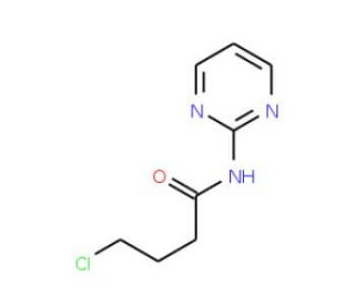 4-Chloro-N-(2-pyrimidinyl)butanamide (CAS 27179-31-3) - chemical structure image
