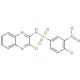 4-Chloro-N-(3-chloro-quinoxalin-2-yl)-3-nitro-benzenesulfonamide - chemical structure image
