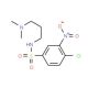 4-chloro-N-[3-(dimethylamino)propyl]-3-nitrobenzenesulfonamide (CAS 53803-81-9) - chemical structure image