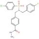 4-chloro-N-(4-fluorobenzyl)-N-[4-(hydrazinocarbonyl)benzyl]benzenesulfonamide - chemical structure image
