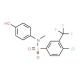 4-Chloro-N-(4-hydroxy-phenyl)-N-methyl-3-trifluoromethyl-benzenesulfonamide - chemical structure image