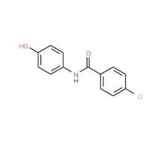 4-chloro-N-(4-hydroxyphenyl)benzamide (CAS 19207-92-2) - chemical structure image