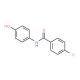 4-chloro-N-(4-hydroxyphenyl)benzamide (CAS 19207-92-2) - chemical structure image