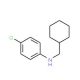 4-Chloro-N-(cyclohexylmethyl)aniline - chemical structure image