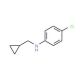 4-Chloro-N-(cyclopropylmethyl)aniline - chemical structure image