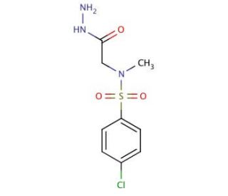 4-Chloro-N-hydrazinocarbonylmethyl-N-methyl-benzenesulfonamide - chemical structure image