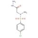 4-Chloro-N-hydrazinocarbonylmethyl-N-methyl-benzenesulfonamide - chemical structure image