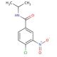 4-chloro-N-isopropyl-3-nitrobenzamide - chemical structure image