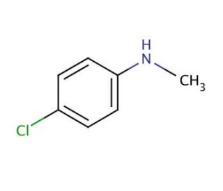 4-Chloro-N-methylaniline (CAS 932-96-7) - chemical structure image
