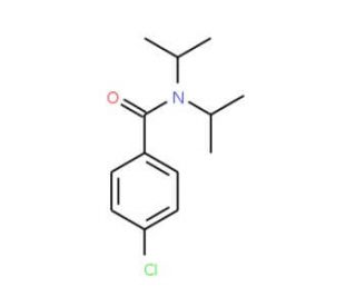 4-Chloro-N,N-diisopropylbenzamide (CAS 79606-45-4) - chemical structure image