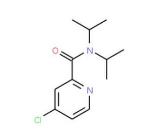 4-Chloro-N,N-diisopropylpicolinamide (CAS 168428-76-0) - chemical structure image