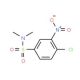 4-Chloro-N,N-dimethyl-3-nitro-benzenesulfonamide (CAS 137-47-3) - chemical structure image