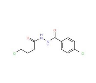 4-chloro-N&prime;-(4-chlorobutanoyl)benzohydrazide - chemical structure image
