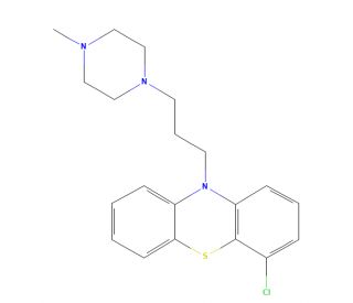 4-Chloro Perazine Dihydrochloride (CAS 1346602-34-3) - chemical structure image